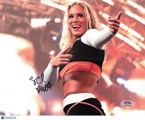 Sol Ruca Signed Wrestling 8x10 Photo PSA Autographed