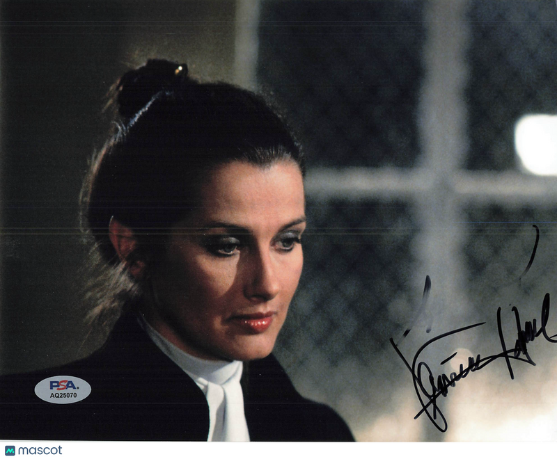 Veronica Hamel  Signed 8x10 Photo PSA Autographed