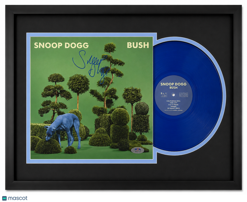 Snoop Dogg Signed Bush Custom Framed Vinyl Album PSA Auth