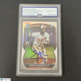 2023 Bowman Draft Chrome Refr #BDC-188 Enrique Bradfield Jr. signed card PSA 10