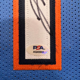Isaiah Joe Signed Jersey PSA Oklahoma City Thunder Autographed