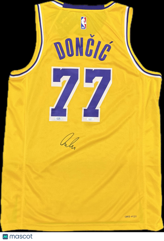 Luka Doncic Signed Los Angeles Lakers Jersey PSA