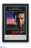 Clint Eastwood Signed 11x17 Sudden Impact Framed Photo Movie Poster BAS Auth