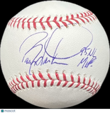 Barry Larkin Signed MLB Baseball PSA Cincinnati Reds