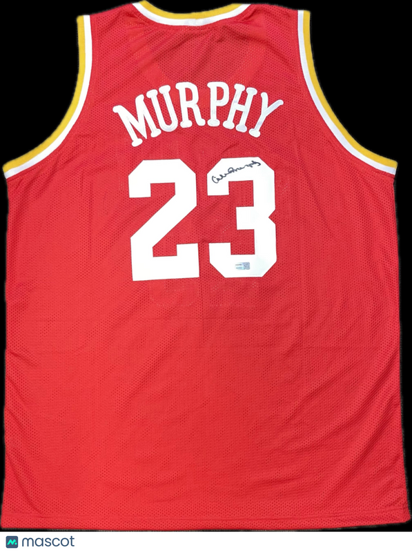 Calvin Murphy Signed Jersey TRISTAR Productions Houston Rockets Autographed