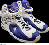 Karl Malone Signed Basketball Shoes Utah Jazz