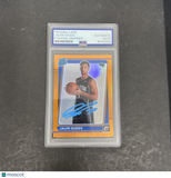 Jalen Suggs 2021-22 Panini Donruss Optic Basketball#179 Signed Card PSA Auth