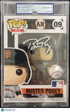 Buster Posey Signed Baseball #09 Funko Pop PSA Encapsulated Autographed