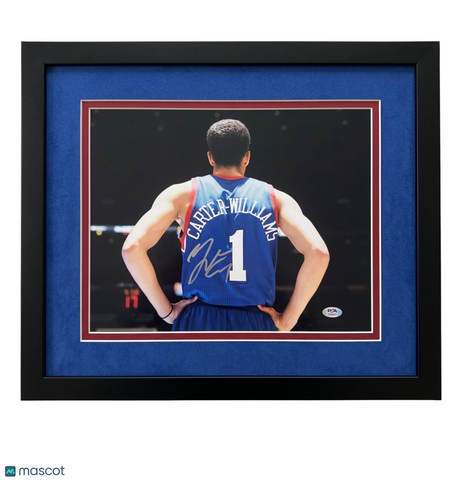Michael Carter-Williams Philadelphia 76ers Signed 11x14 Custom Framed Photo PSA