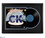 Henry Kapono Signed Together Live Custom Framed Vinyl Album PSA Auth