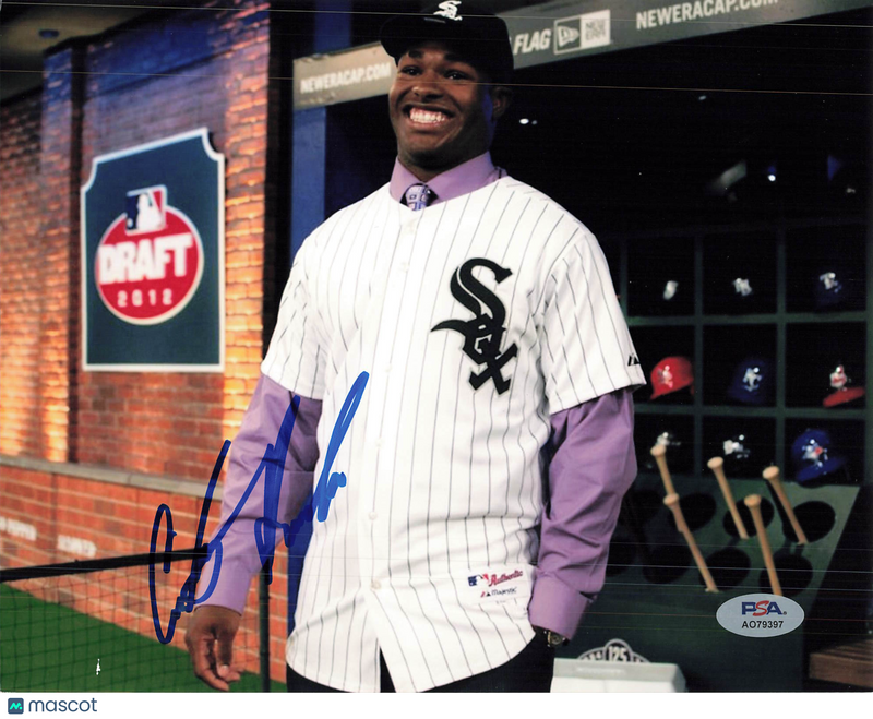 Courtney Hawkins Chicago White Sox Signed 8x10 Photo PSA