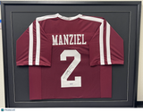 Johnny Manziel Signed Framed Jersey TRISTAR Texas A&M Aggies