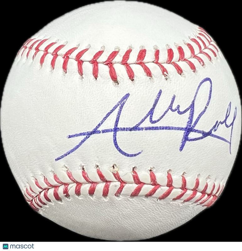Addison Russell Chicago Cubs Signed Baseball MLB PSA