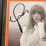 Taylor Swift signed The Tortured Poets Department (TTPD) Framed CD Album PSA