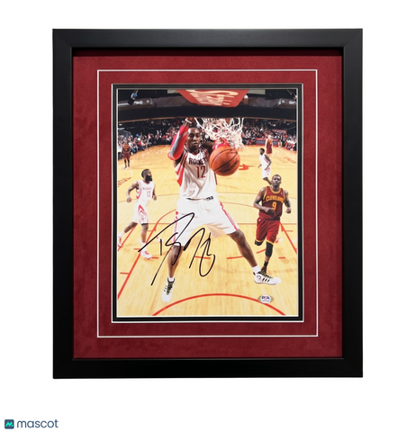 Dwight Howard Houston Rockets Signed Basketball 11x14 Custom Framed Photo PSA