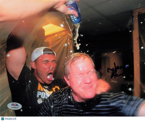 Neal Huntington Pittsburgh Pirates Signed 8x10 Photo PSA