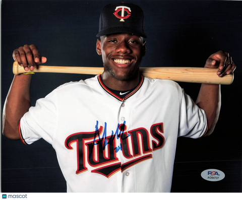 Akil Baddoo Minnesota Twins Signed 8x10 Photo PSA