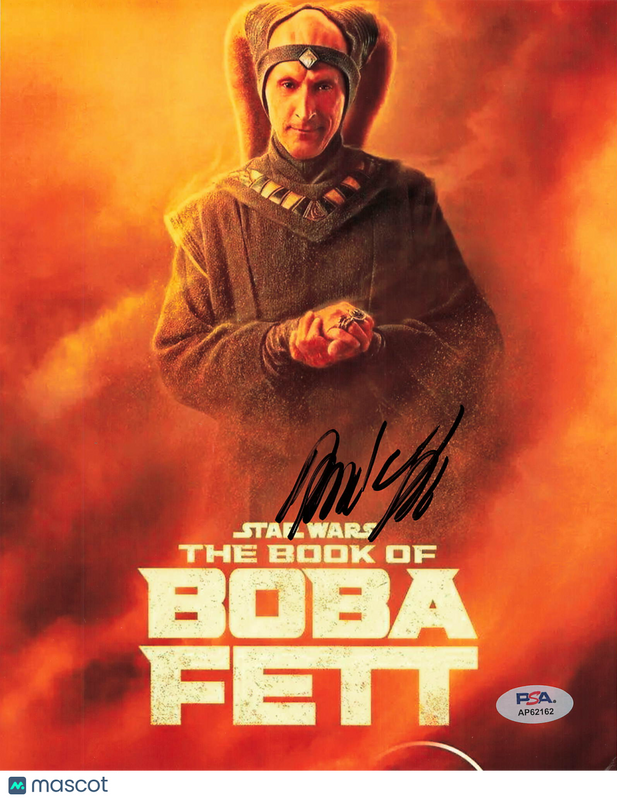 David Pasquesi Signed 8x10 Star Wars: The Book of Boba Fett Photo PSA Auth