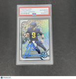 JJ McCarthy 2022 Topps Bowman University#79 Signed Card PSA Autographed