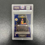 2022-23 Panini Prizm Mosaic Basketball#57 Aaron Nesmith Signed Card PSA Pacers