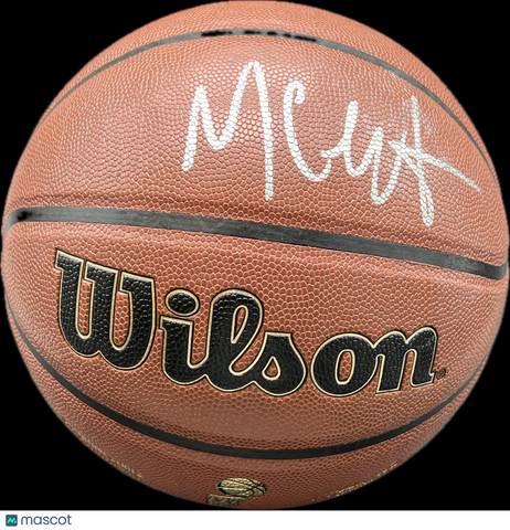 Max Christie Signed Basketball PSA Mavericks