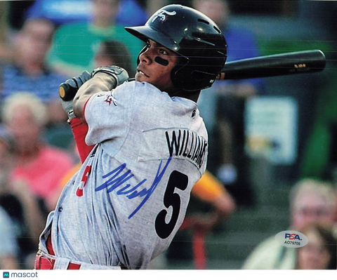 Nick Williams Reading Fightin’ Phils Signed 8x10 Photo PSA