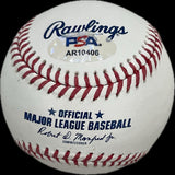 Otto Kemp Signed MLB Baseball PSA Los Angeles Dodgers