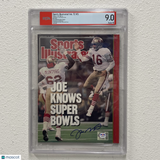 Joe Montana Sports Illustrated Vol.72 #5 Signed Magazine PSA 9 Auto 10