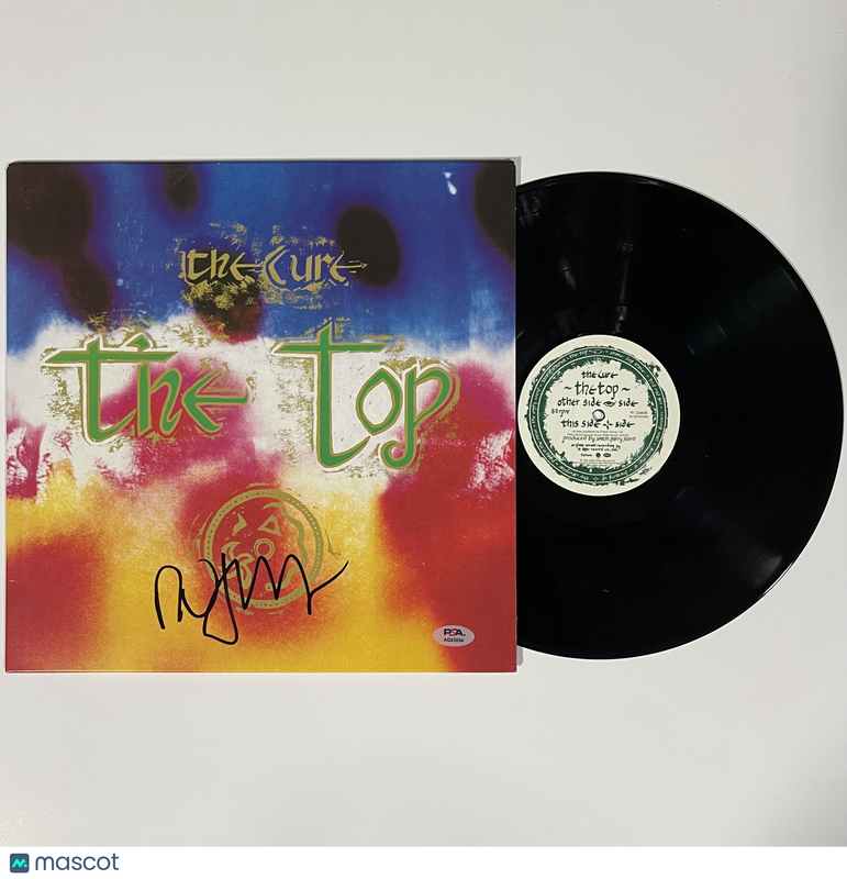 Robert Smith Signed The Top Album PSA Autographed
