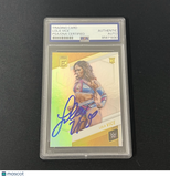 2023 Panini Donruss Elite WWE#96 Lola Vice Signed Card Auto PSA Slabbed