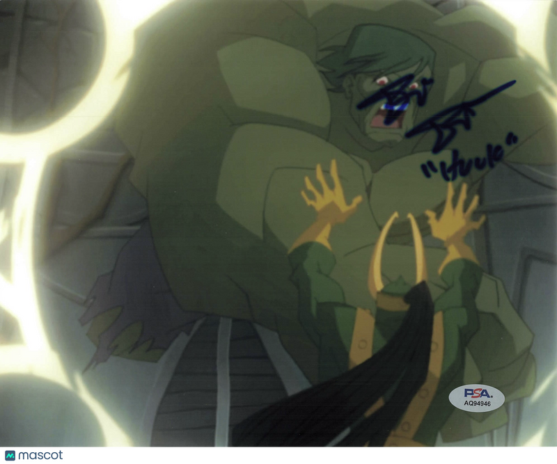 Fred Tatasciore signed 8x10 Photo Hulk PSA Autographed