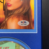 Taylor Swift signed The Life of a Showgirl Framed Display CD Album PSA Auto
