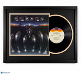 Phil Ehart & Richard Williams Signed Song for America Customed Framed Vinyl PSA