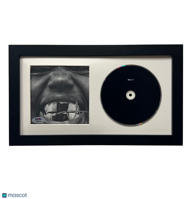 Kanye West Signed Framed CD Album Bully PSA Autographed 13x8