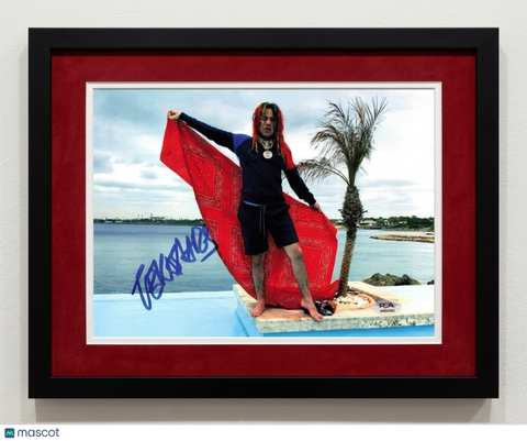 Tekashi 69 (6IX9INE) Signed 8x10 Framed Photo PSA Autographed