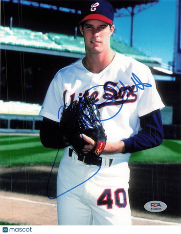 Jack McDowell Chicago White Sox Signed 8x10 Photo PSA