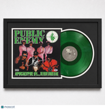 Chuck D Signed Apocalypse 91 Custom Framed Vinyl PSA Album Auth