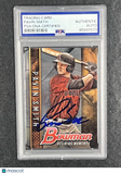 2017 Topps Bowman Defining Moments #BDM-PS Pavin Smith Signed Card Auto PSA Slab