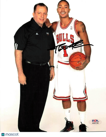 Tom Thibodeau Chicago Bulls Signed Basketball 8x10 Photo PSA