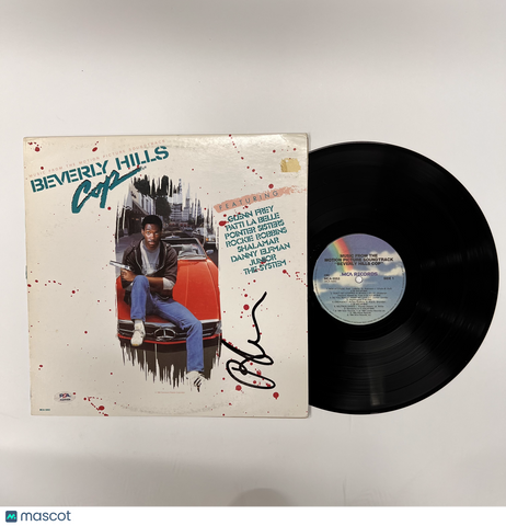 Paul Reiser Signed Beverly Hills Cop Vinyl Album PSA Authographed