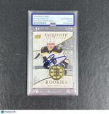 2018–19 Upper Deck #R-DO Ryan Donato Signed Card PSA Auto Slabbed Bruins