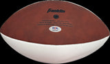 Zavion Thomas Chicago Bears Signed Football PSA Autographed