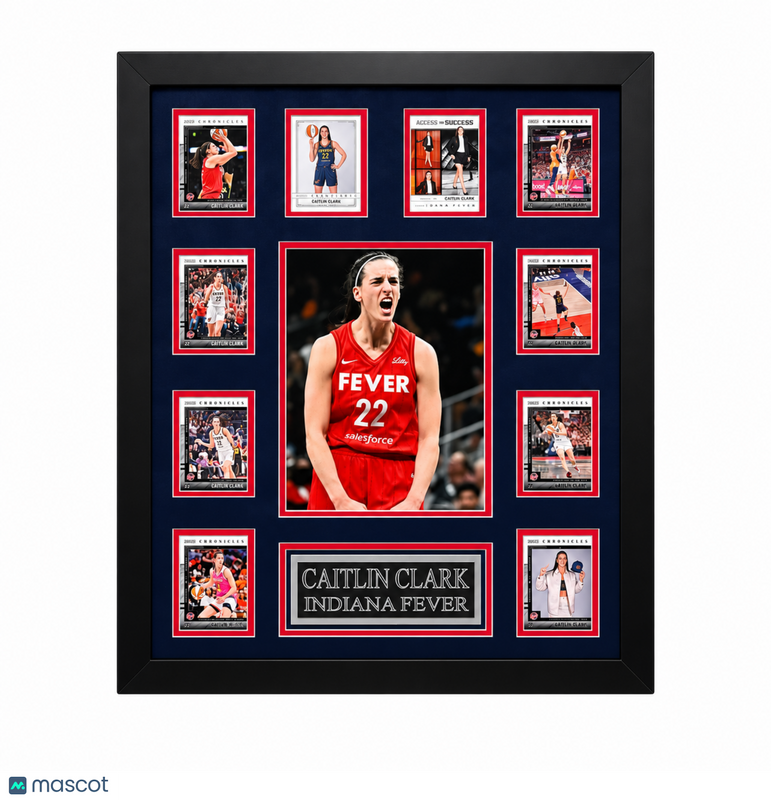 Caitlin Clark Framed 10-Photo Display Indiana Fever 24x20