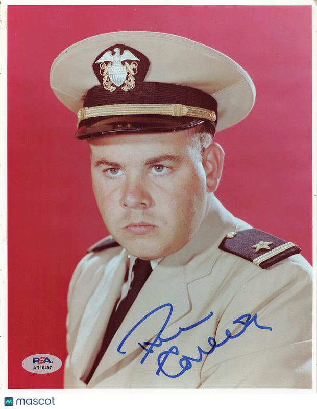 Tim Conway Signed 8x10 Photo PSA Autographed McHale's Navy