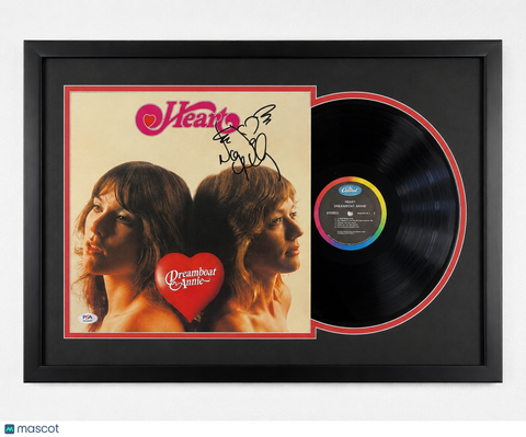 Nancy Wilson Signed Dreamboat Annie Customed Framed Vinyl PSA Album Auth