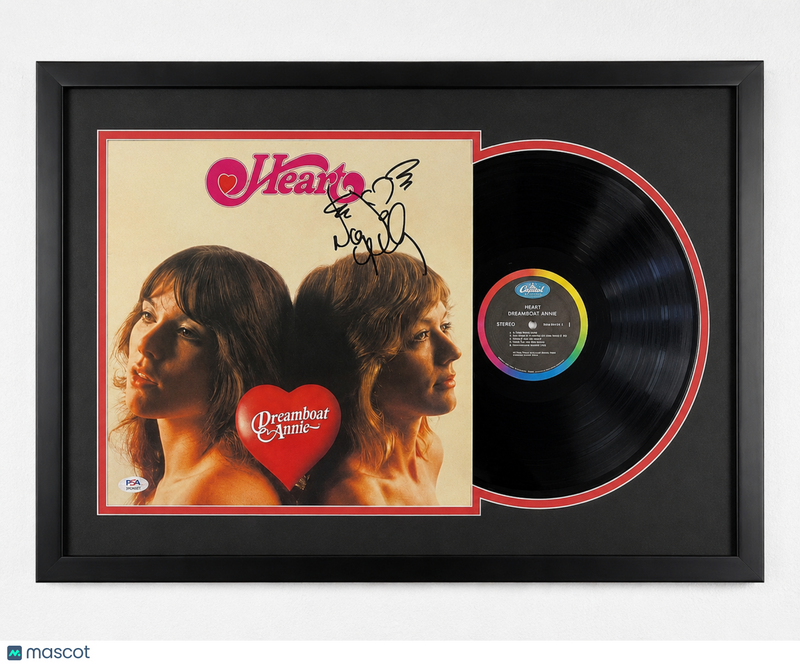 Nancy Wilson Signed Dreamboat Annie Customed Framed Vinyl PSA Album Auth