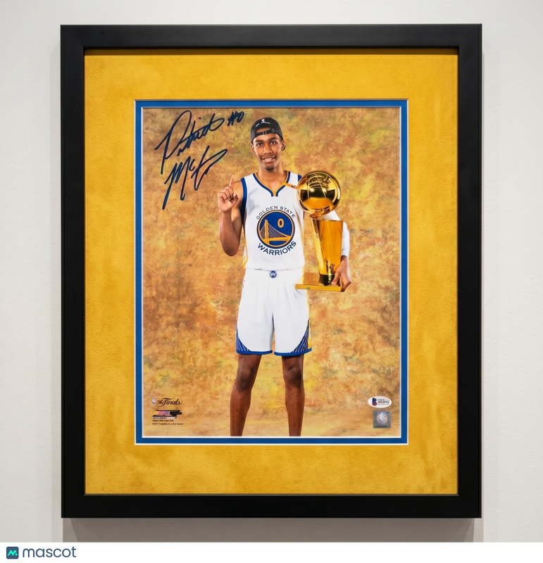 Patrick McCaw Golden State Warriors Signed 11x14 Custom Framed Photo PSA