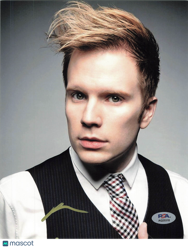 Patrick Stump 8x10 Photo PSA Autographed