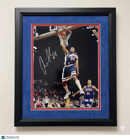 Andre Iguodala Philadelphia 76ers Signed 16x20 Custom Framed Photo PSA