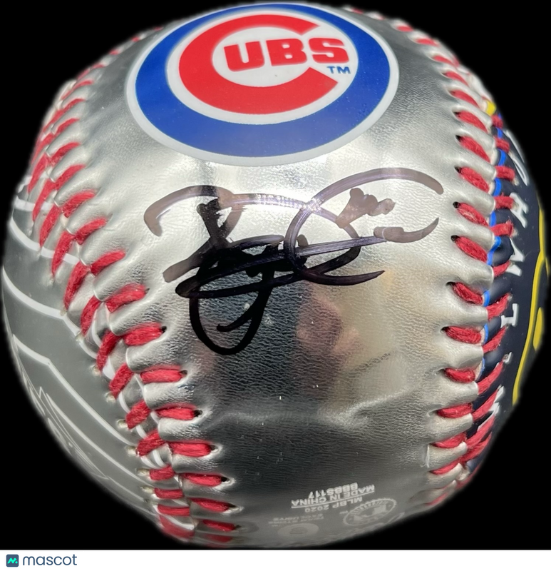 Ryan Dempster Chicago Cubs Signed Baseball MLB PSA